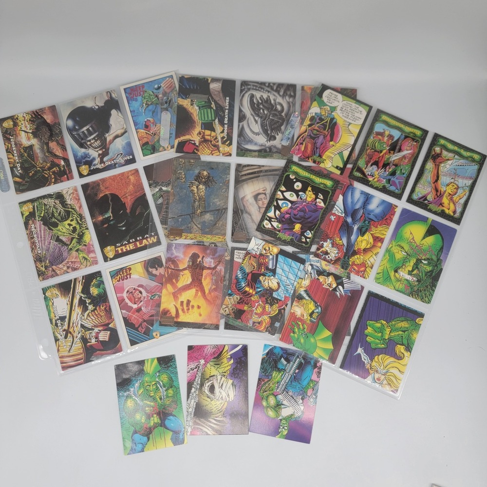 90s Judge Dredd Alien Vs Predator The Savage Dragon Plasm Non-sport Trading Card